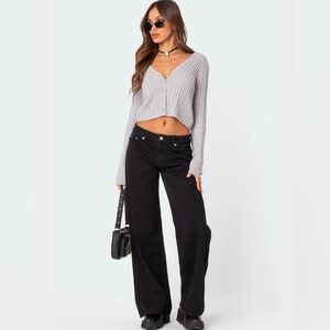 Edikted NWT Daytime Low Rise Jeans